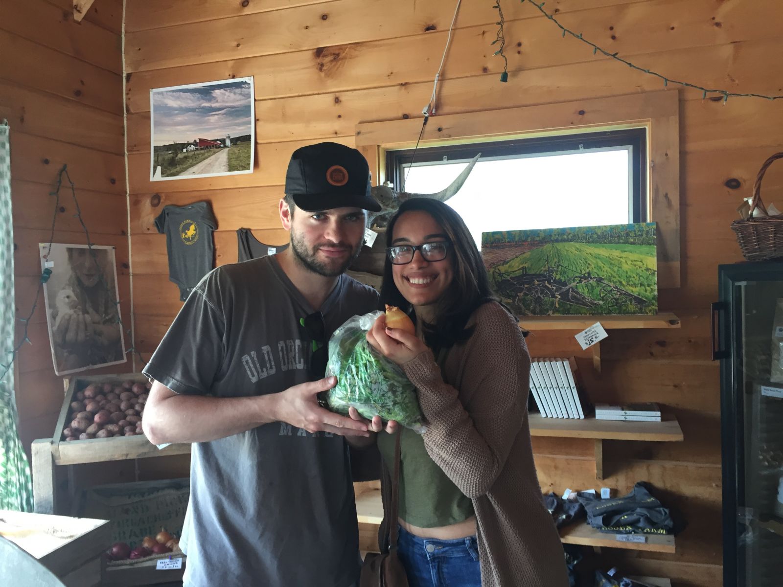 Nellie and Michael shop at Essex Farm and bartend at Ledge Hill Brewing Co. in Westport.