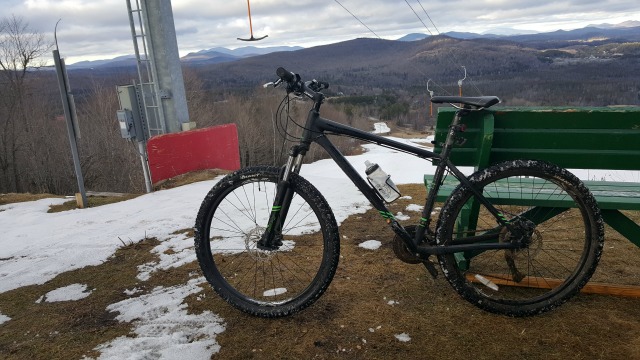 Some people can't wait to start mountain biking on Mount Pisgah! Some people can't wait to start mountain biking on Mount Pisgah!