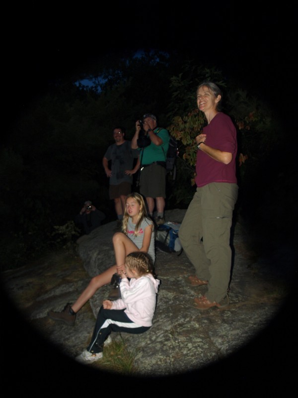 A warm weather night hike up Gilligan
