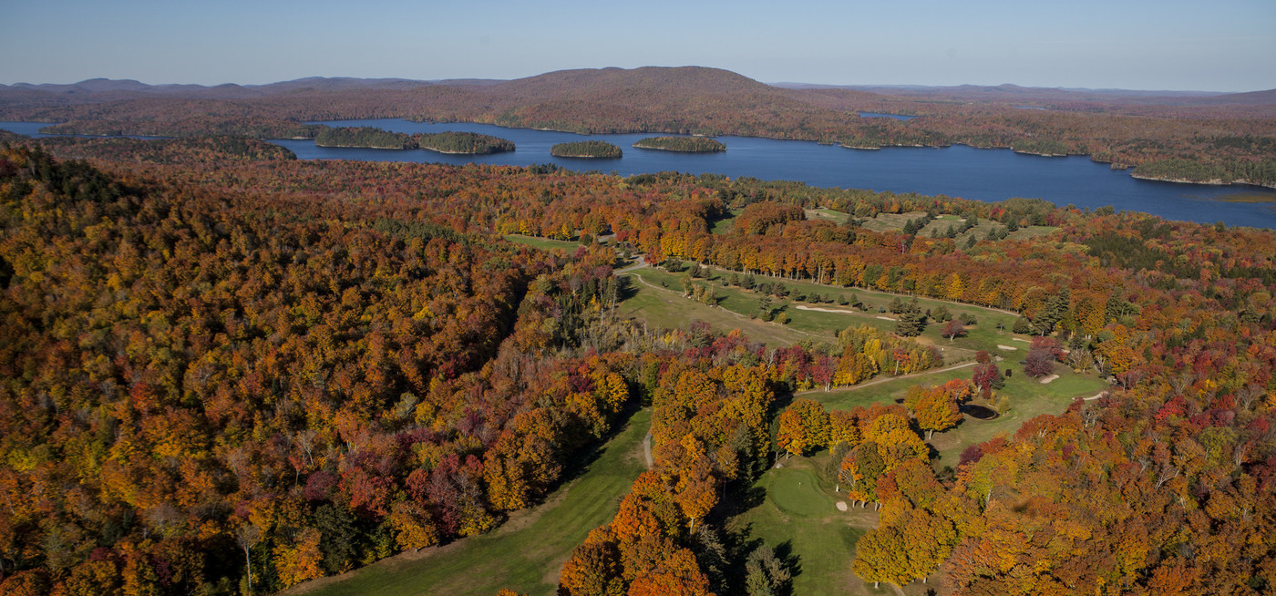 Spectacular Tupper Lake in fall