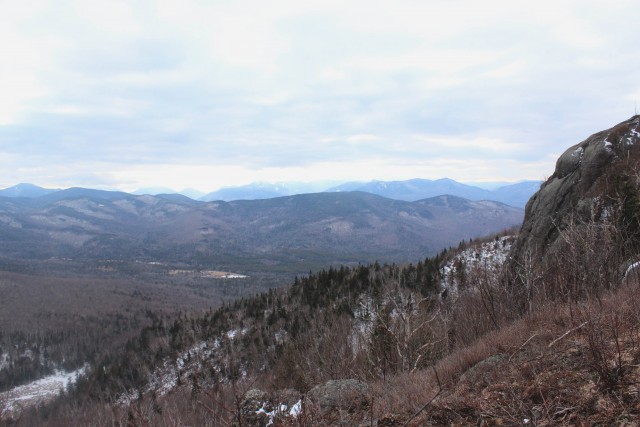 Views of the High Peaks are constant on Jay's mostly open ridge.