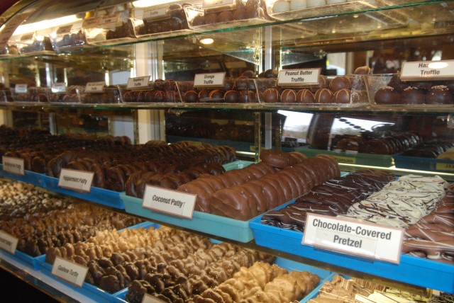 So much chocolate, so little time.