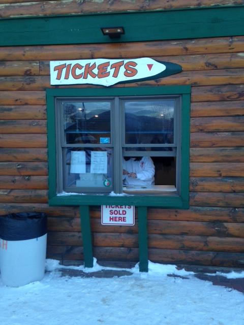 Ticket window Ticket window