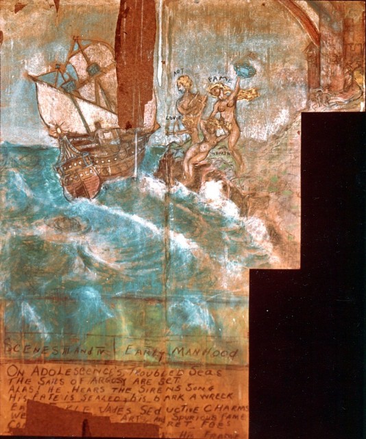 Scenes 3 & 4: Early Manhood (courtesy of Historic Saranac Lake wiki website) Scenes 3 & 4: Early Manhood (courtesy of Historic Saranac Lake wiki website)