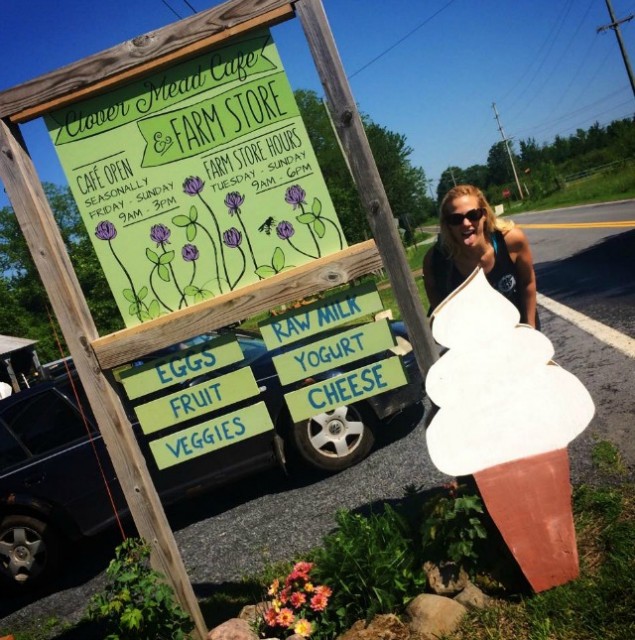 Clover Mead Cafe & Farm Store has all kinds of fine groceries.