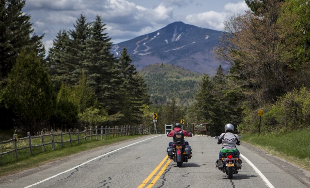 Heading toward Whiteface - what a view!