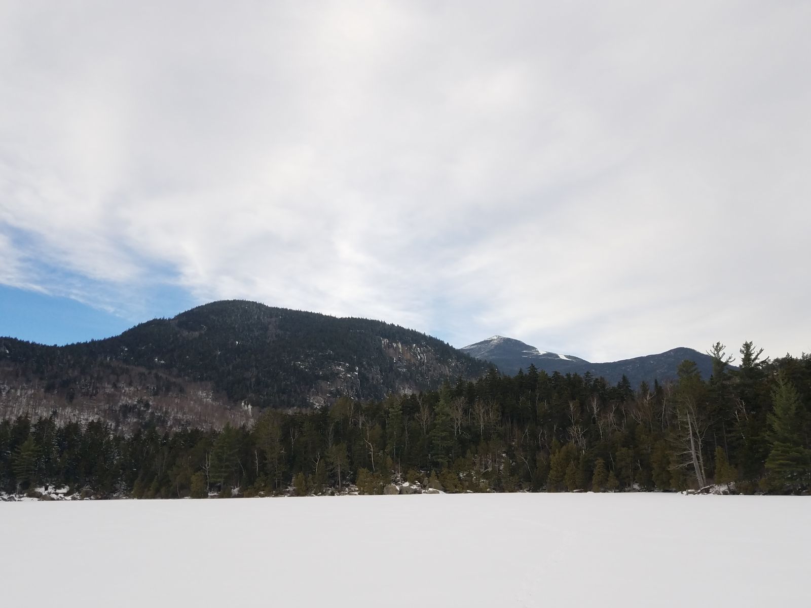 Whiteface as seen across Copperas Pond.