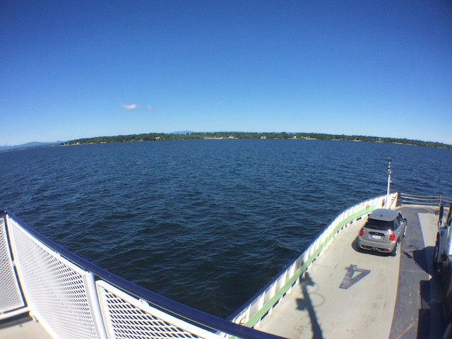Take the Port Kent scenic ferry.