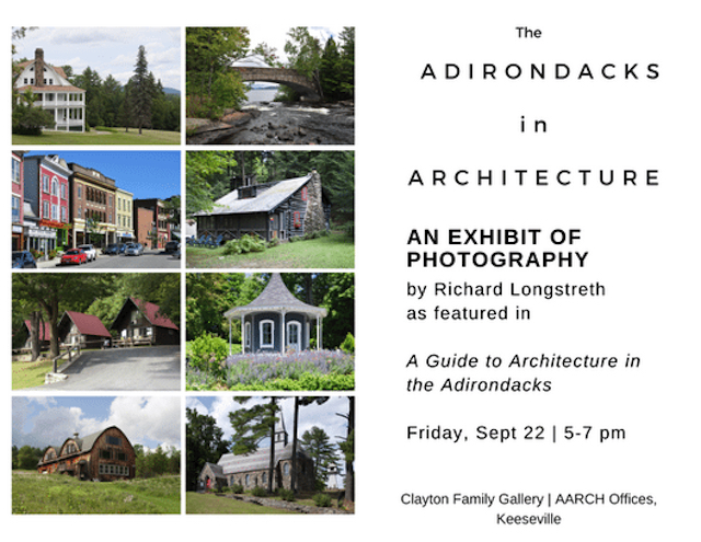 Adirondack Architectural Heritage supports the architectural arts, like this recent gallery show.