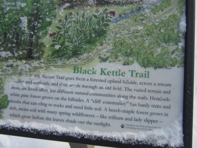 BK interpretive sign