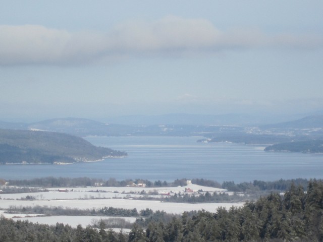Christmas view from Pinnacle