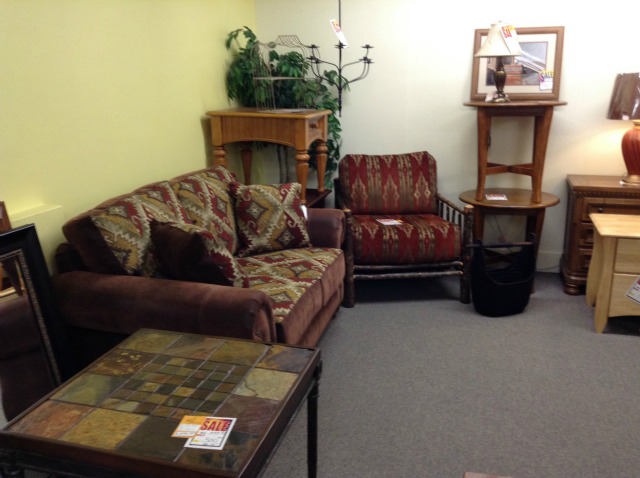 The lower level of Rice furniture is full of bargains The lower level of Rice furniture is full of bargains