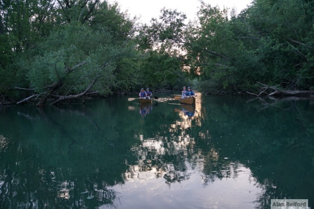 paddlers - La Chute River