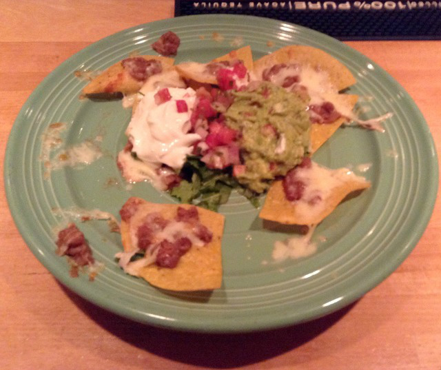 Didn't get to this plate of nachos in time for an untouched picture, but that's because they are so good. I can eat the corn tortilla chips at Casa del Sol because they are made with only corn, no added wheat. Didn't get to this plate of nachos in time for an untouched picture, but that's because they are so good. I can eat the corn tortilla chips at Casa del Sol because they are made with only corn, no added wheat.