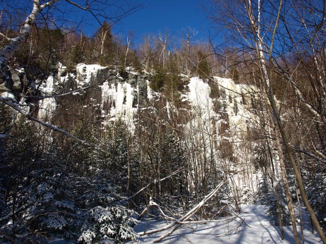 Ice wall
