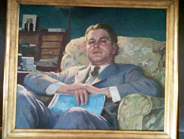 portrait of John Baxter Black, WWI vet who cured here portrait of John Baxter Black, WWI vet who cured here