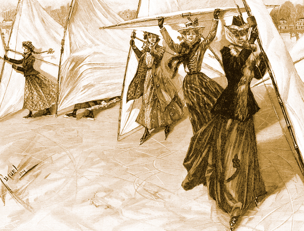 1901 Skate Sailing