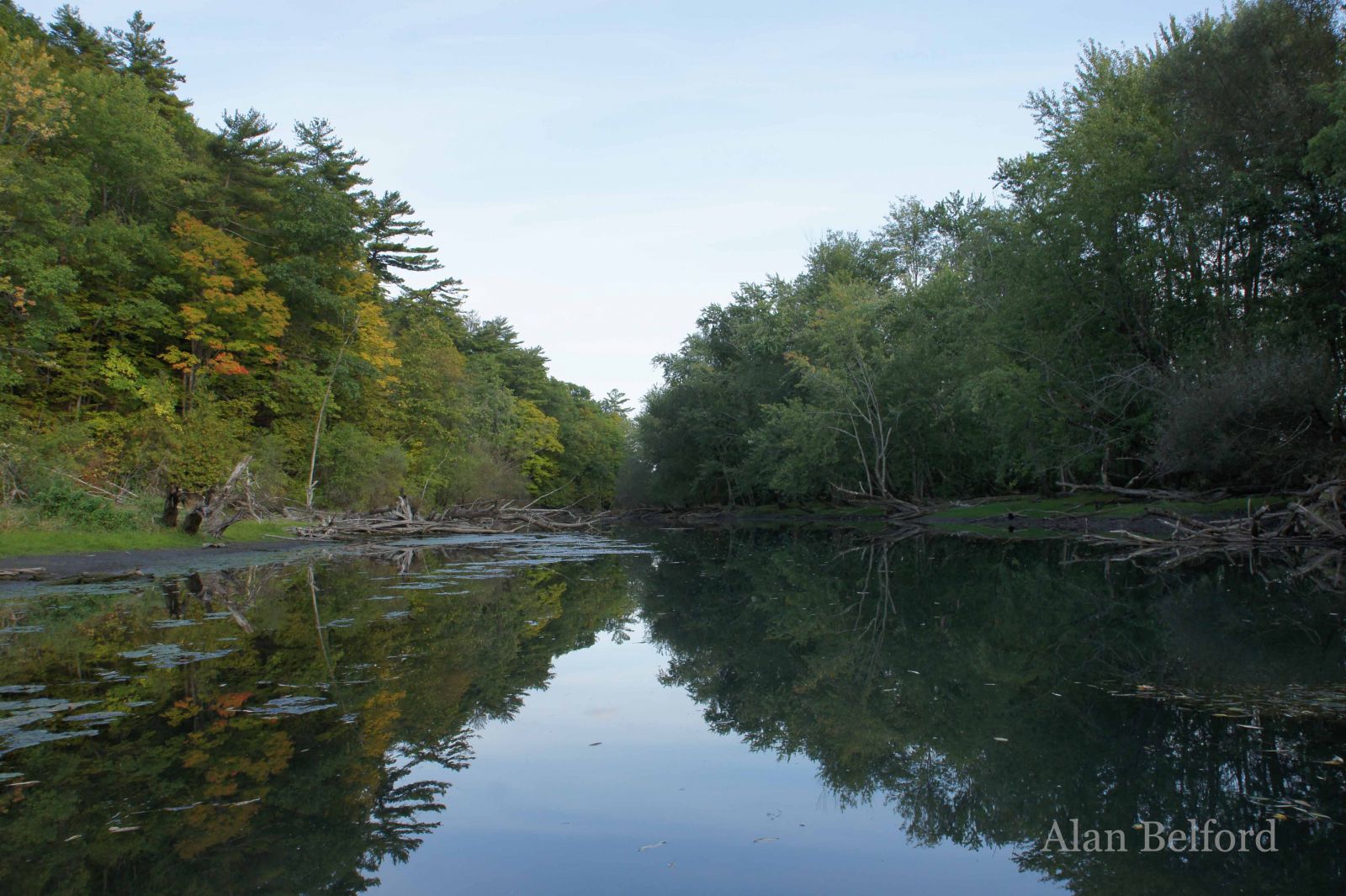I love exploring the La Chute River and Ti Marsh.