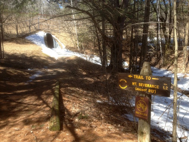 Mt. Severance trailhead