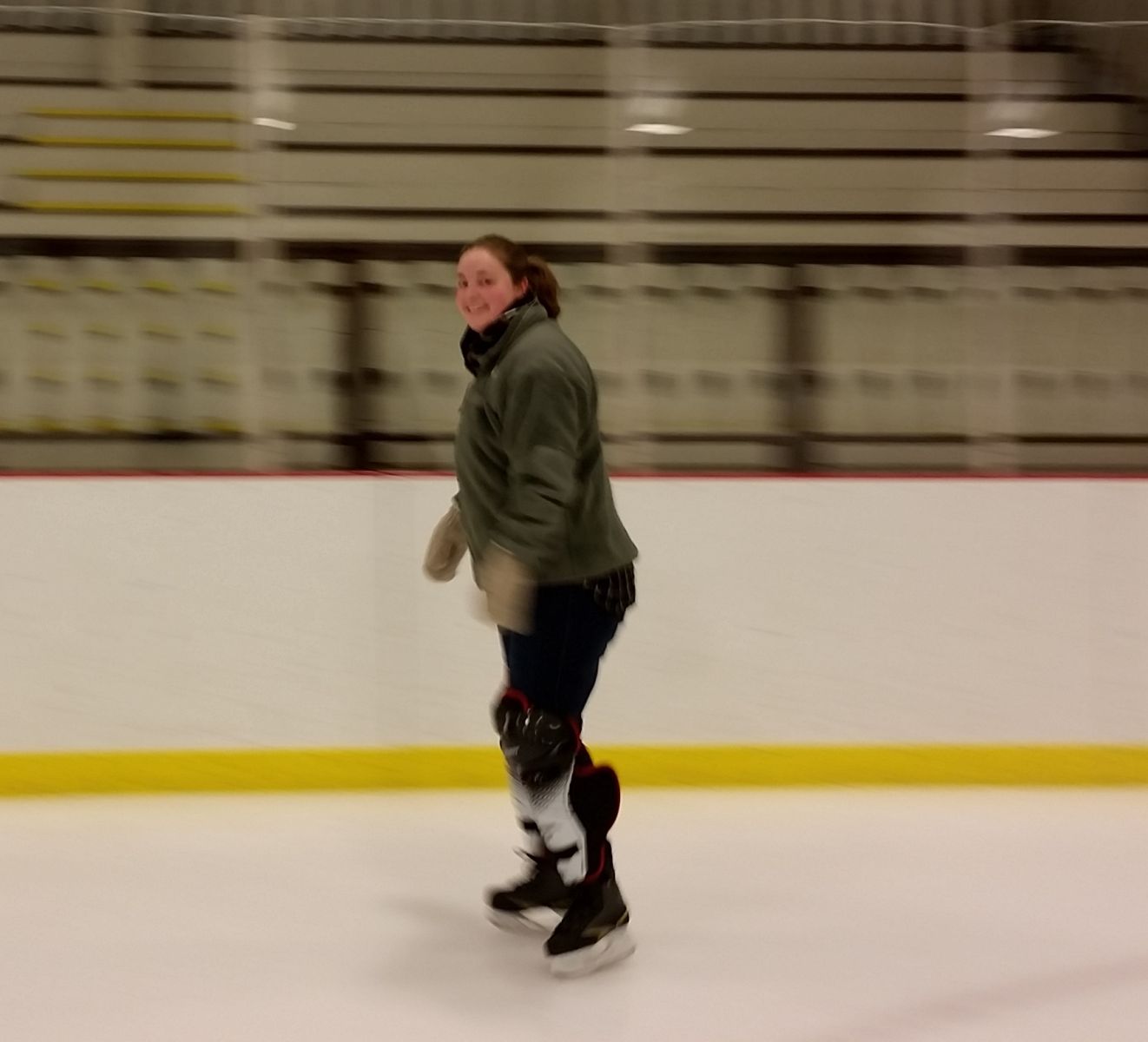 Sabra in motion!