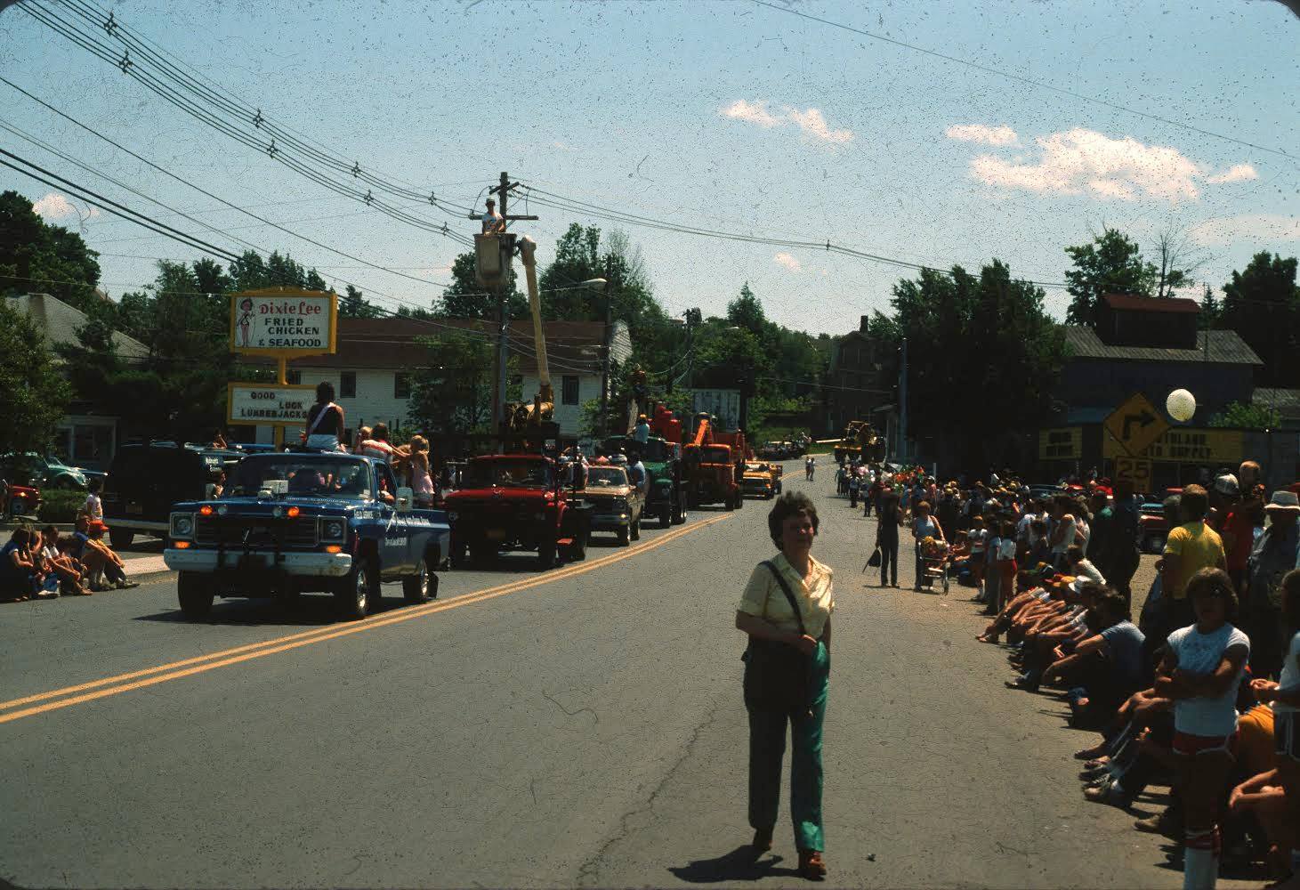 1980's Tupper Lake Woodsmen's Days throwback photo