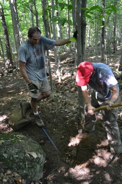 Barkeater Trails Alliance Volunteers hard at work Photo: Josh Wilson