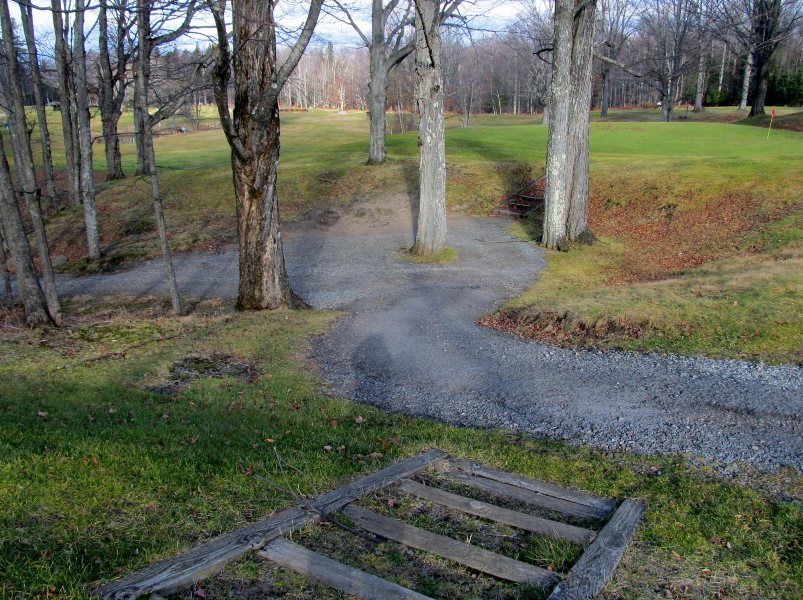The hill!  Short but steep!