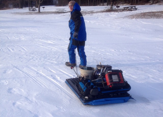Ice fishing gear