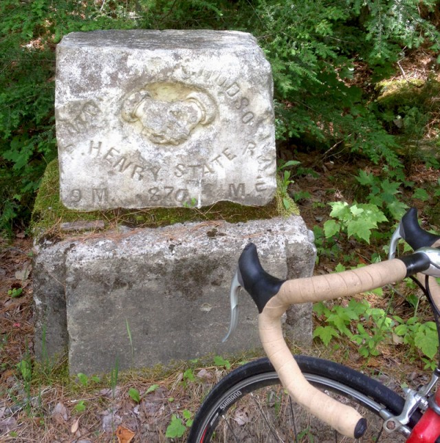 Port Henry No Hudson marker