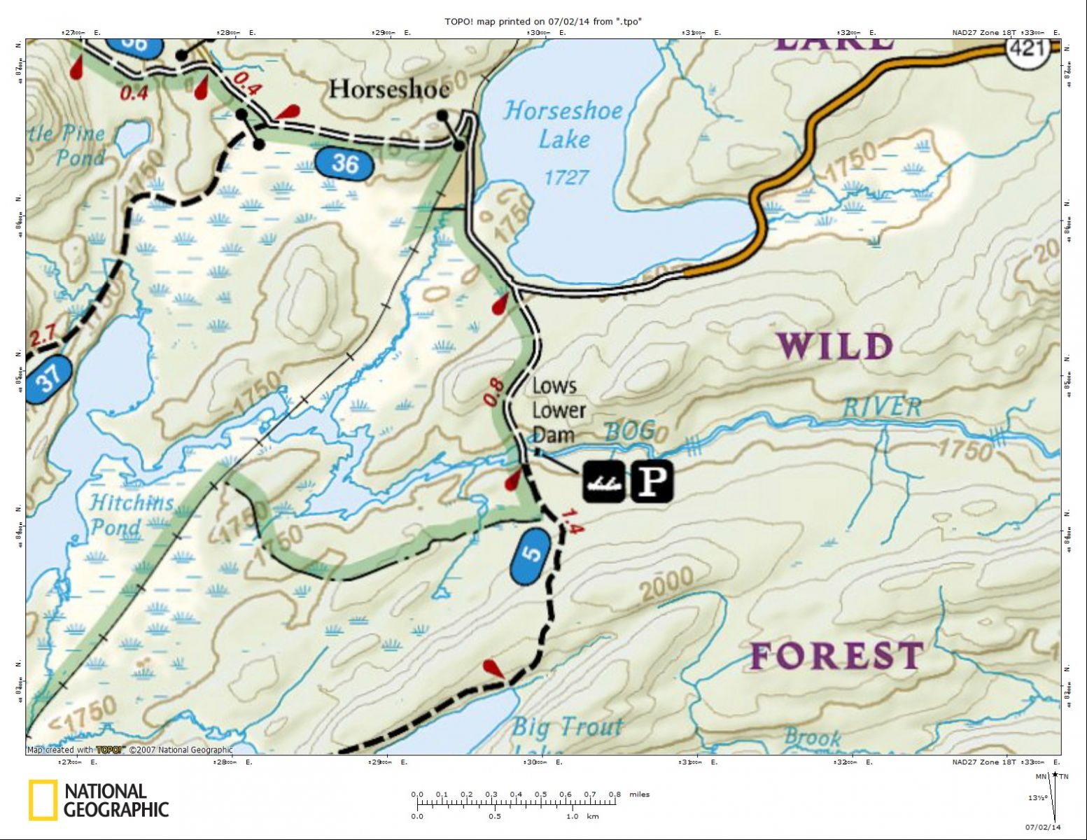 Lows Lower Dam