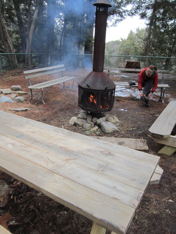 Ausable Chasm Fire Pit