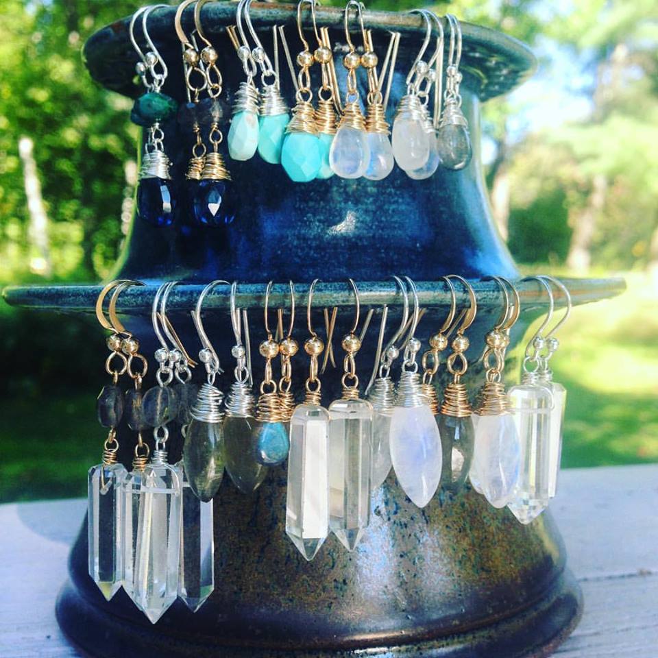 Earrings are a weakness of mine. Note to self: begin the hinting!
