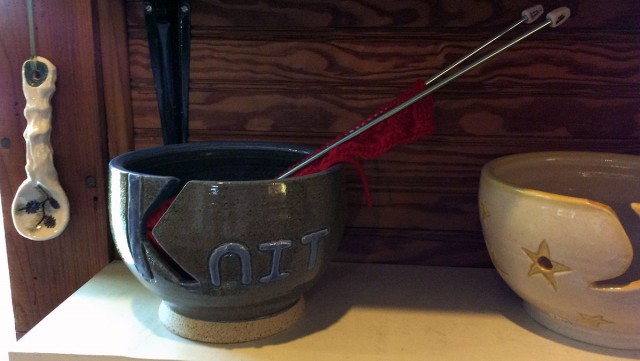 knitting bowl at Jay Craft Center