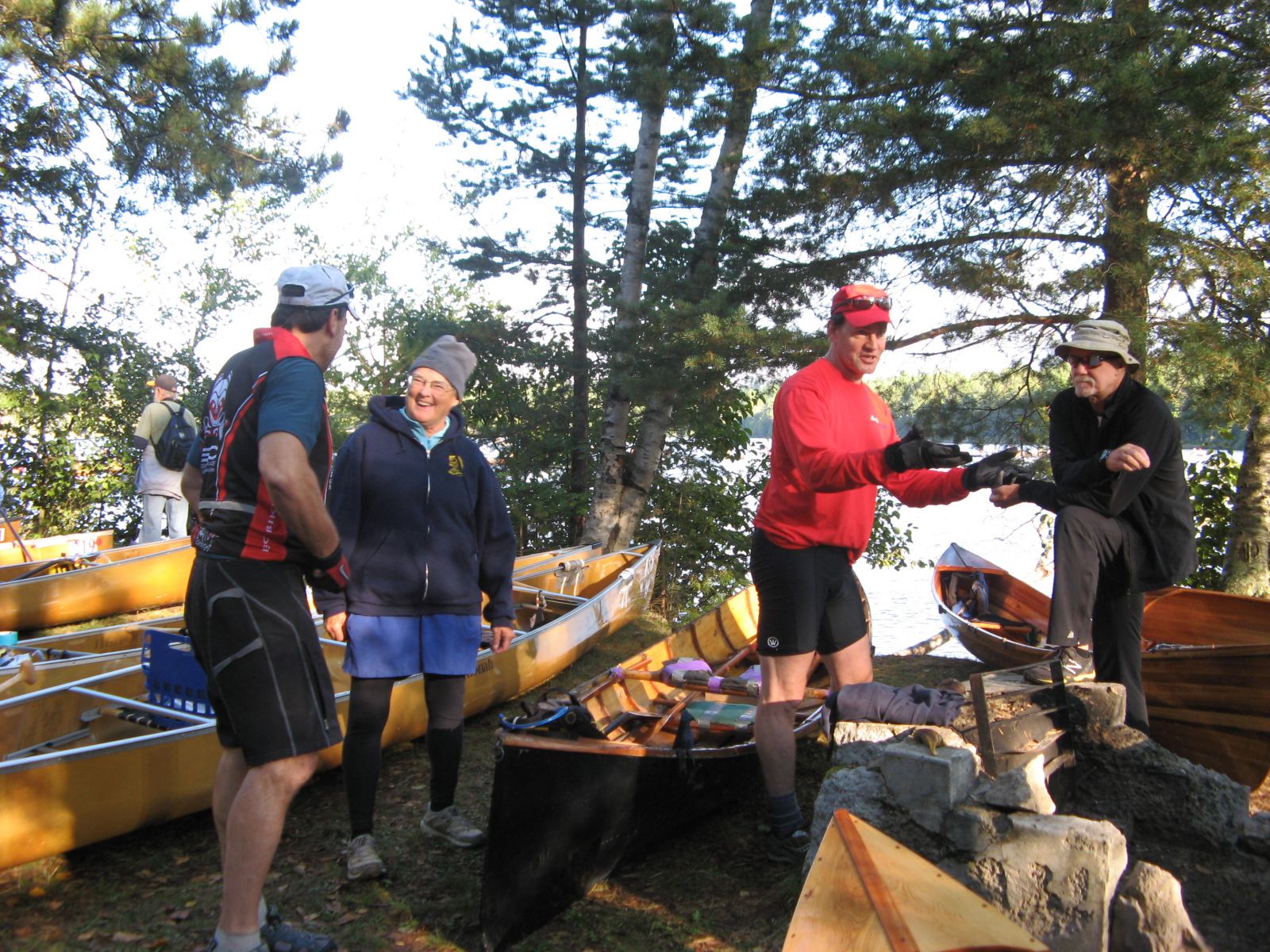 Camping is an awesome part of the experience - no matter your drink of choice!