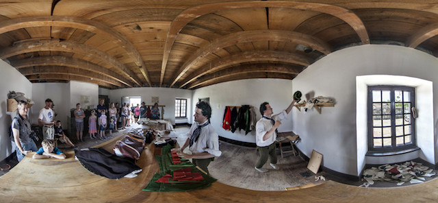 This display at Fort Ticonderoga illustrates how this time period had everything made by hand. And I mean everything.