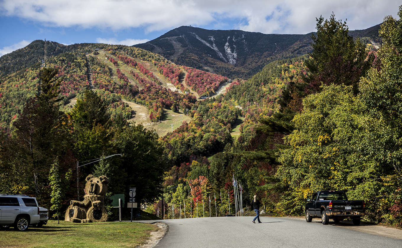 The Whiteface Mountain Ski Center is a great place in fall.
