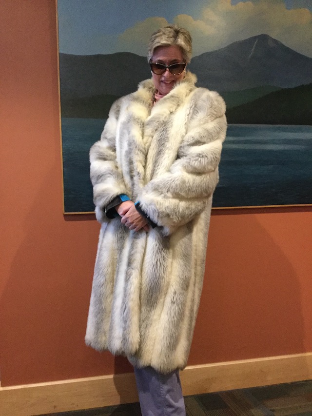 Glamour in a thrift shop? Sure!
