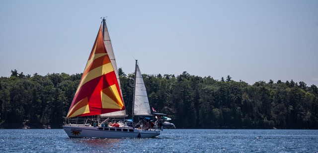 Beautiful scenery abounds along the Adirondack Coast.