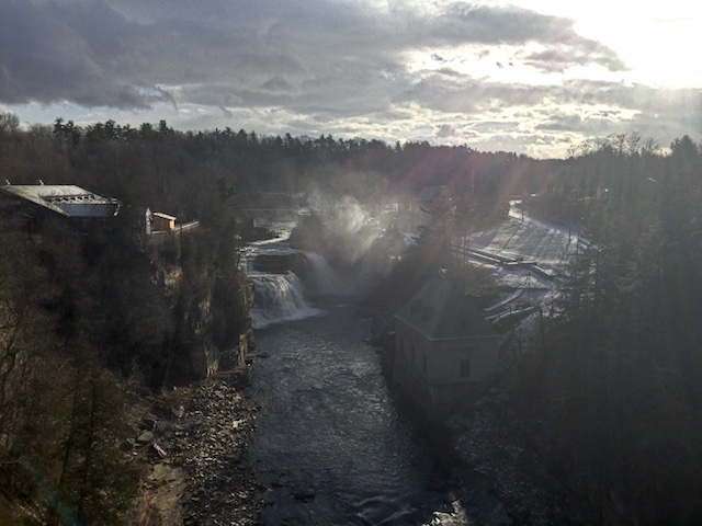 Any time really is a fine time to visit Ausable Chasm. The scenery is always stunning.