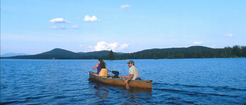 Anne Fleck and Robbie Frenette out enjoying a paddle.