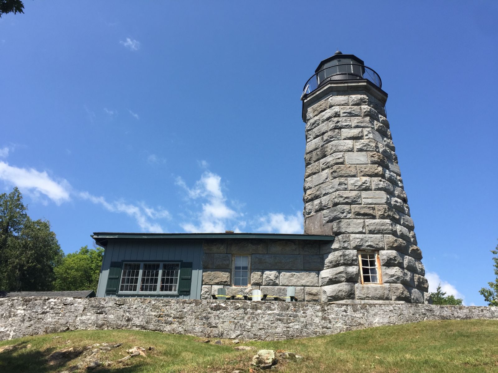 A view of Split Rock from the west side.