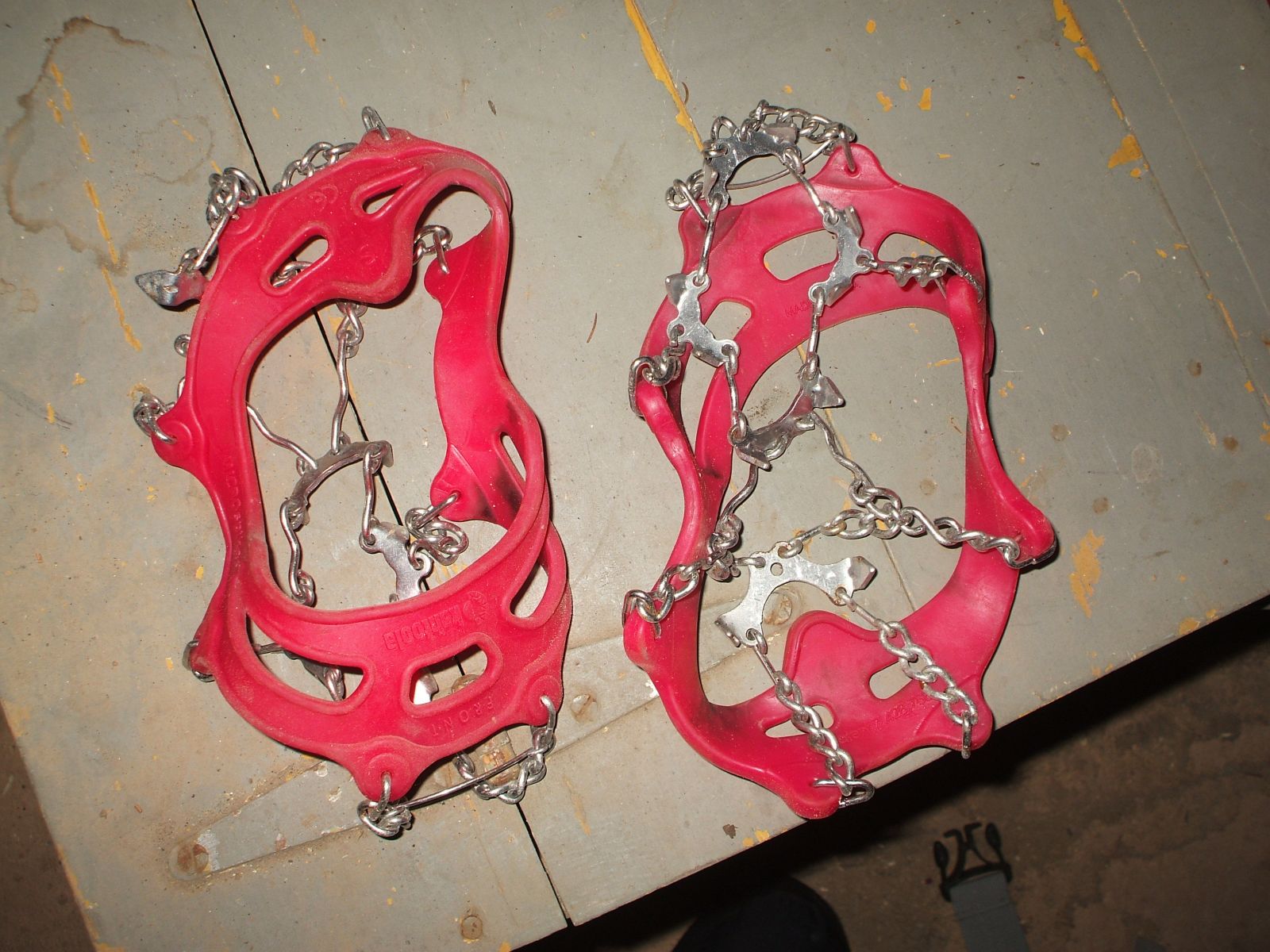 Microspikes, a must for winter and icy conditions