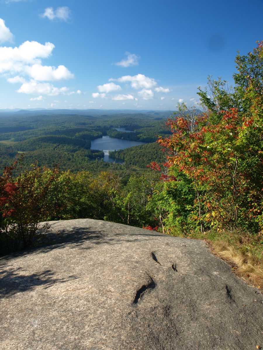 Colorful view from Arab Mountain