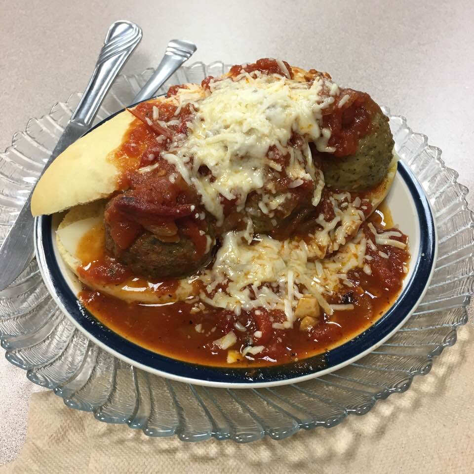 Meatball grinder - This special was featured for Holiday Shopping and Dining Night. 