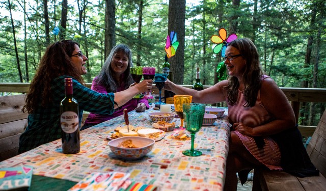Here's to old friends and new memories!