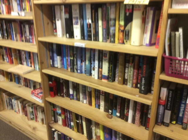 Bring your books and find new ones. This is what those Adirondack chairs are made for.