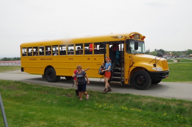 Group arrives for Grand Hike