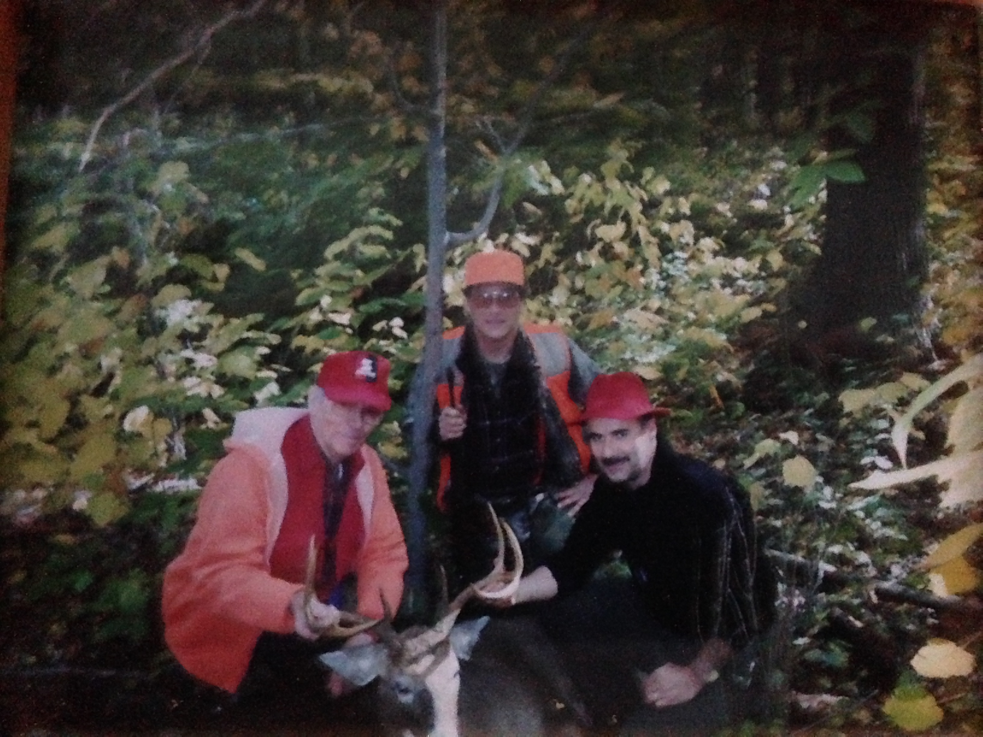 Andy's father, uncle, and grandfather.