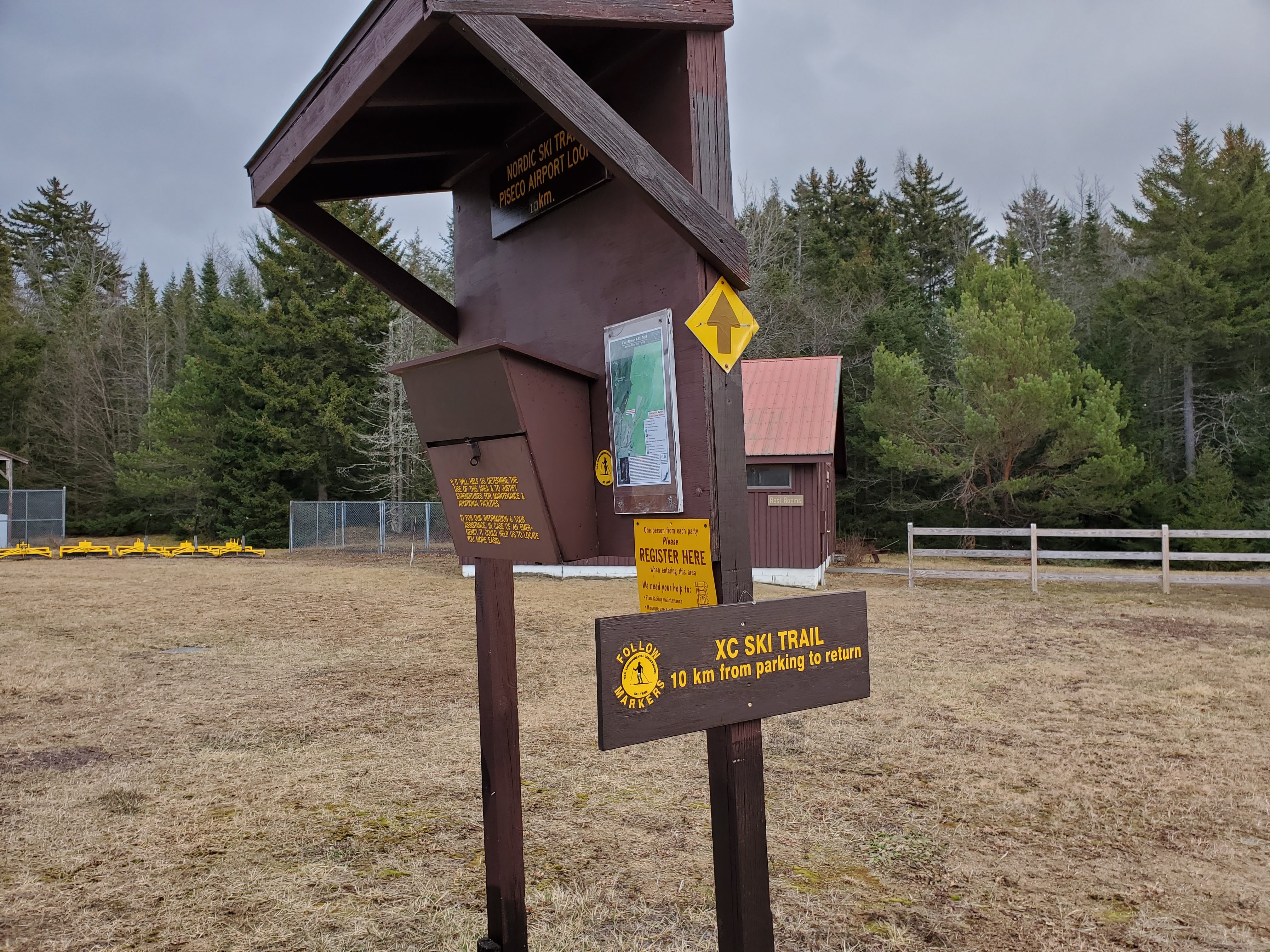 Trail Head Kiosk