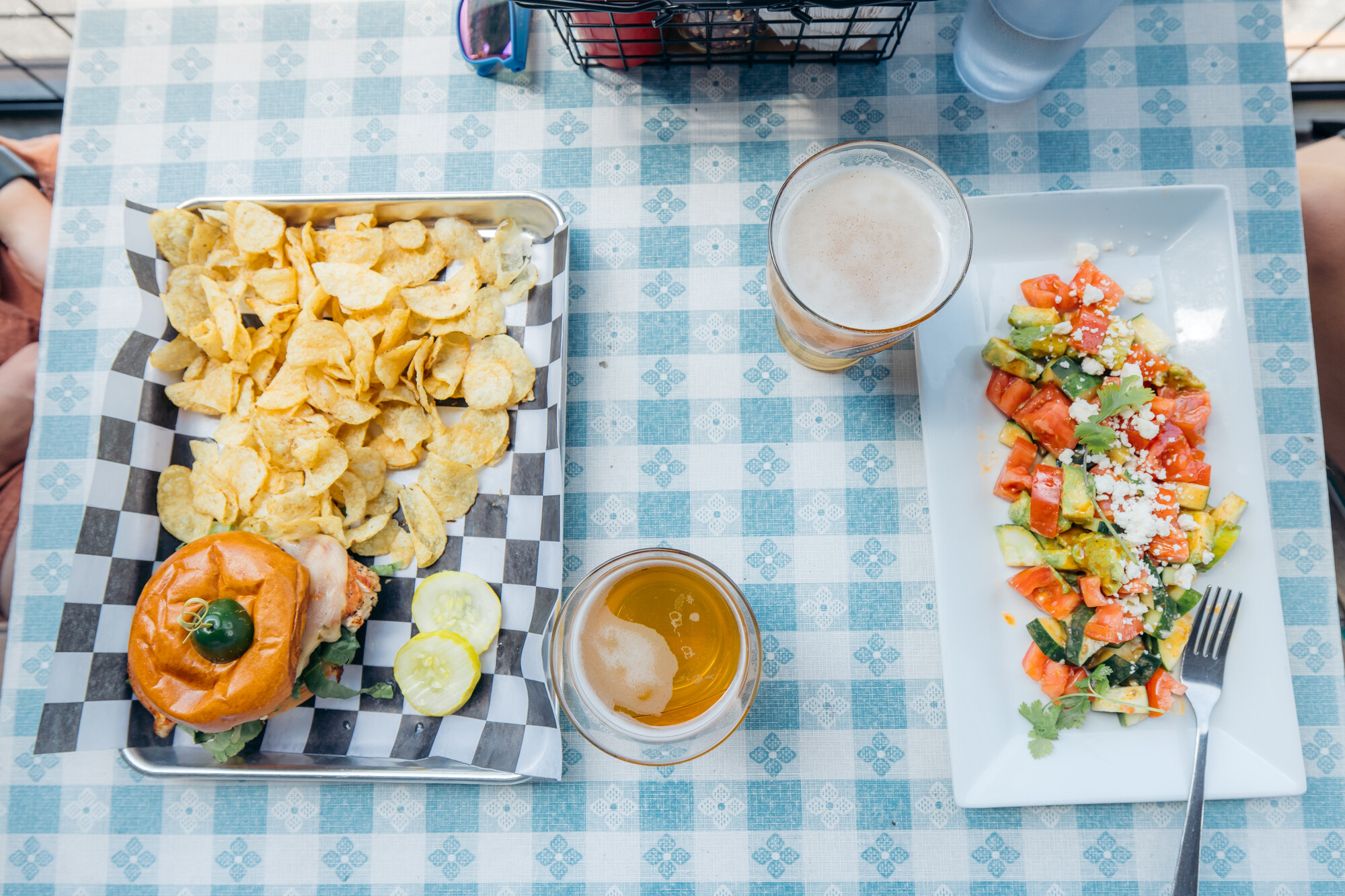 Food from Paradox Brewery